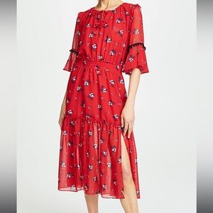 Misa Raquel Midi Dress